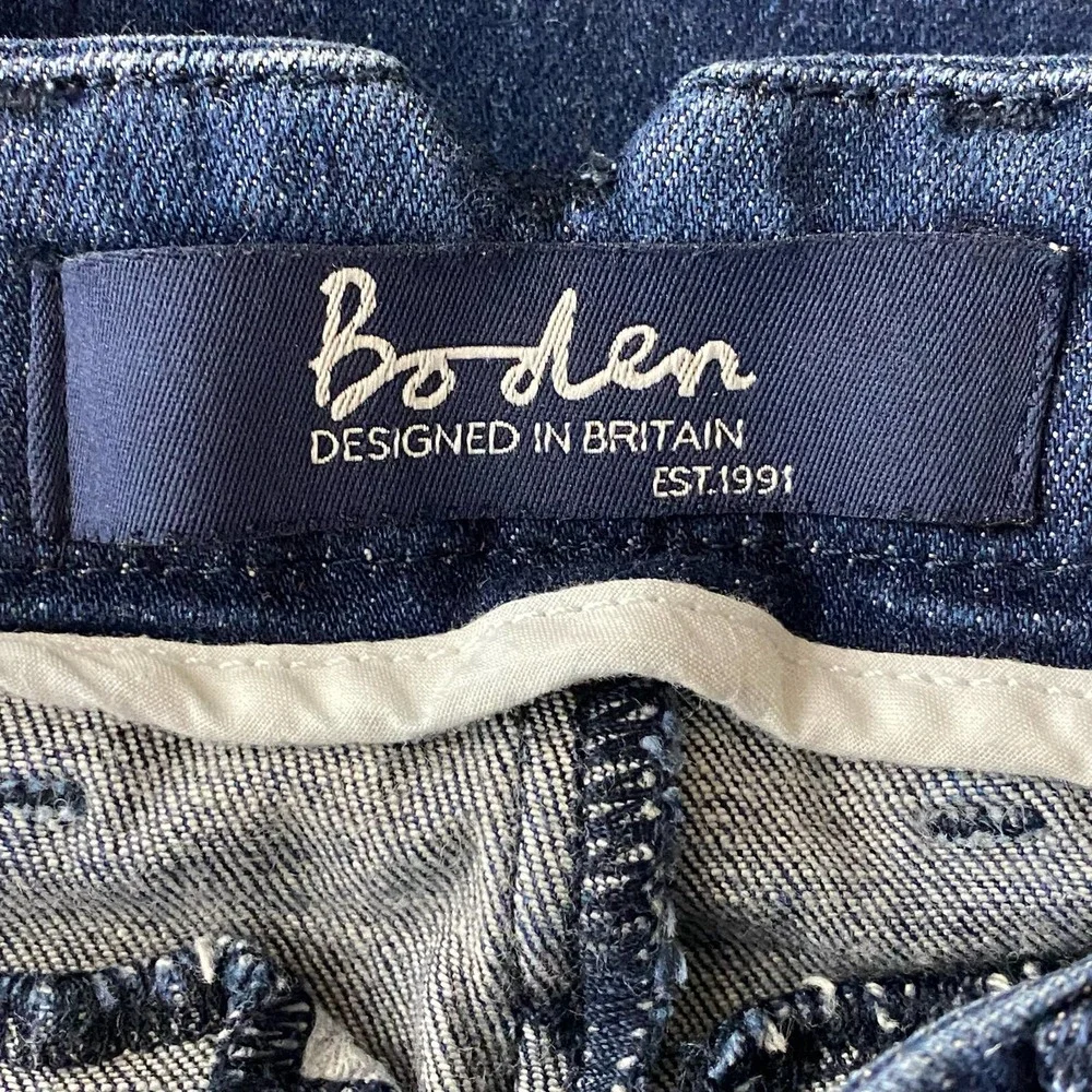 Boden The Wellington Straight Leg Jeans Blue Size 2 - Picture 6 of 12